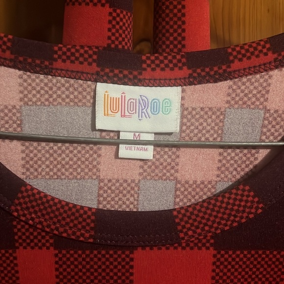 #217 LuLaRoe Medium Marly dress with belt and pockets - Picture 2 of 4